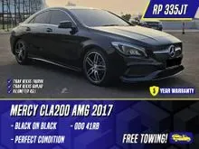 2017 Mercedes-Benz CLA200 1.6 AMG Coupe Black Hitam Mercy CLA 200