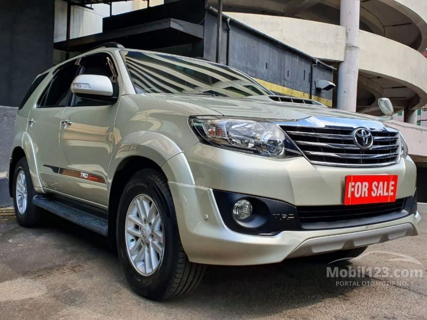 Jual Mobil Toyota Fortuner  2013 G  TRD  2 5 di DKI Jakarta 