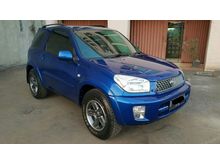 Toyota RAV4 2.0 VVT-I 2Door Coupe Automatic CBU Built Up Blue Metallic Year 2001 Siap Pakai
