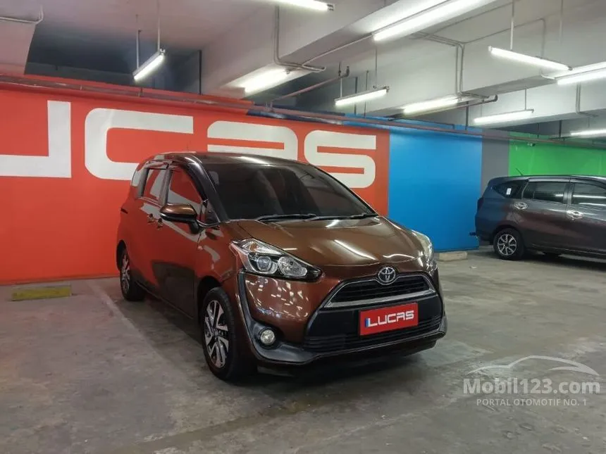 Jual Mobil Toyota Sienta 2016 V 1.5 di DKI Jakarta Automatic MPV Coklat Rp 150.000.000