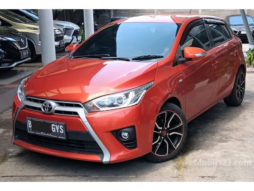 Jual Mobil Toyota Yaris 2014 G 1.5 di DKI Jakarta Manual Hatchback Merah Rp 125.000.000