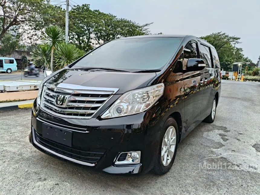 Jual Mobil Toyota Alphard 2013 X 2.4 di DKI Jakarta Automatic MPV Hitam Rp 225.000.000