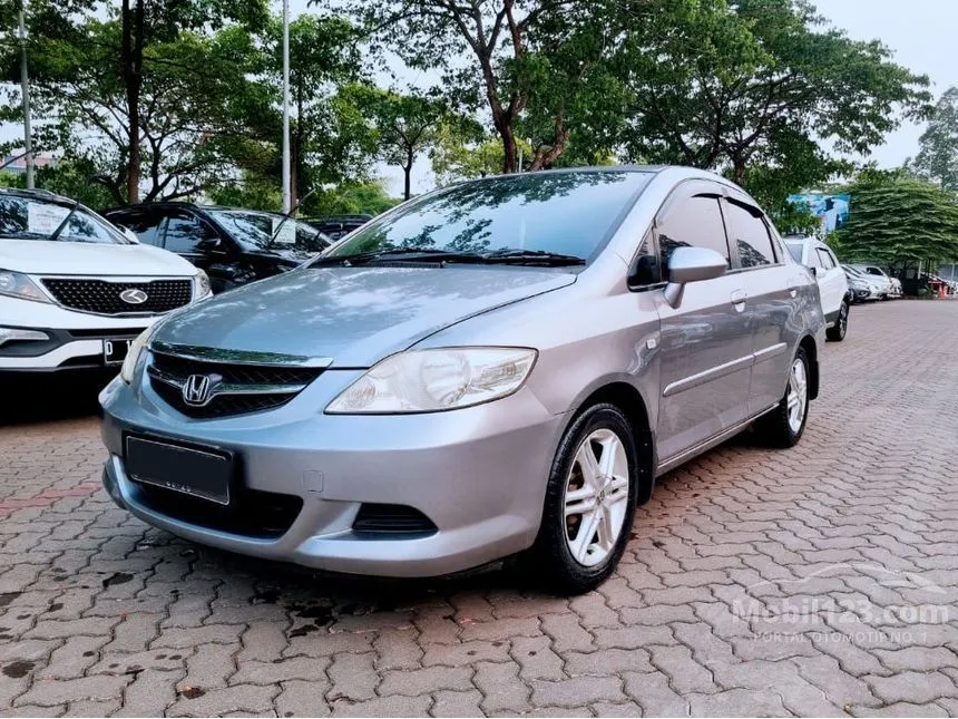 Jual Mobil Honda City 2007 VTEC 1.5 di Banten Automatic Sedan Abu