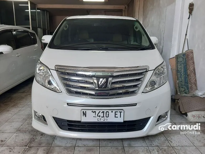 Jual Mobil Toyota Alphard 2014 G 2.4 di Jawa Timur Automatic MPV Silver Rp 425.000.000