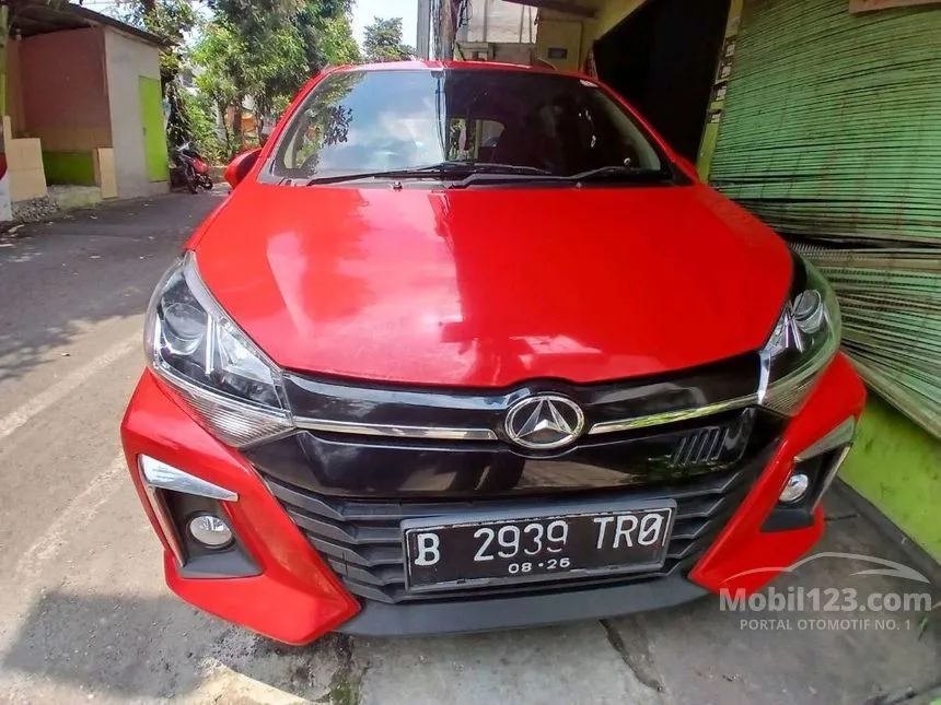 Jual Mobil Daihatsu Ayla 2021 R 1.2 di DKI Jakarta Manual Hatchback Merah Rp 118.000.000