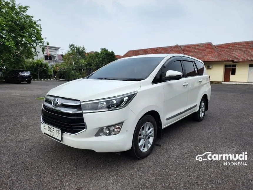 Jual Mobil Toyota Kijang Innova 2018 V 2.4 di Jawa Timur Automatic MPV Putih Rp 355.000.000