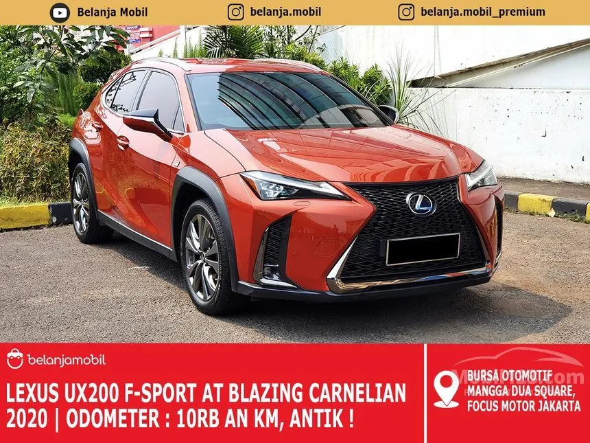 Jual Mobil Lexus UX 200 2020 F Sport 2.0 di DKI Jakarta Automatic SUV Orange Rp 543.000.000