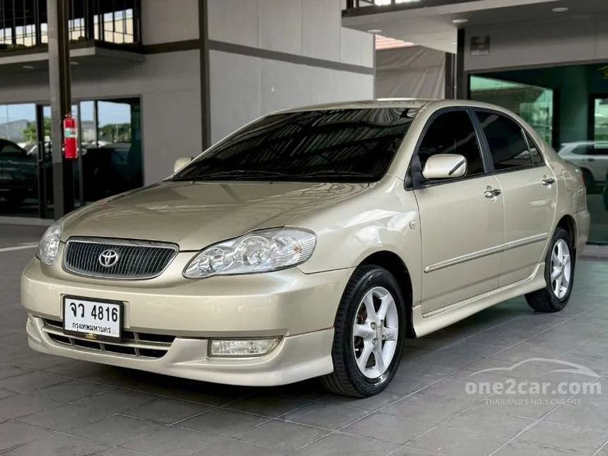 2001 Toyota Corolla Altis G Sedan
