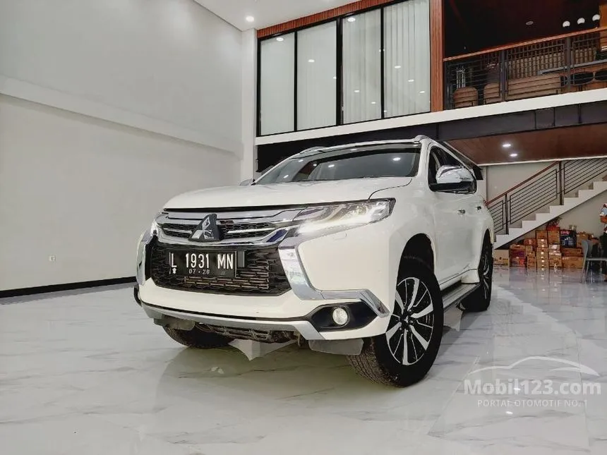 Jual Mobil Mitsubishi Pajero Sport 2016 Dakar 2.5 di Jawa Timur Automatic SUV Putih Rp 395.000.000