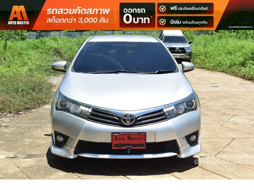 2014 Toyota Corolla Altis Esport Sedan