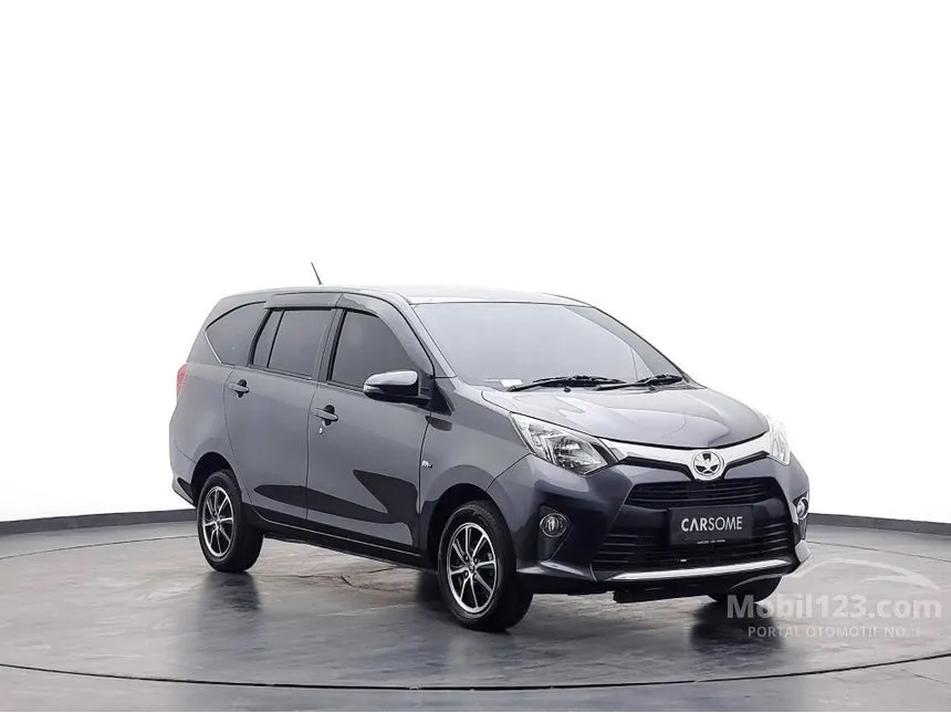 Jual Mobil Toyota Calya 2019 G 1.2 di Banten Manual MPV Hitam Rp 119.000.000