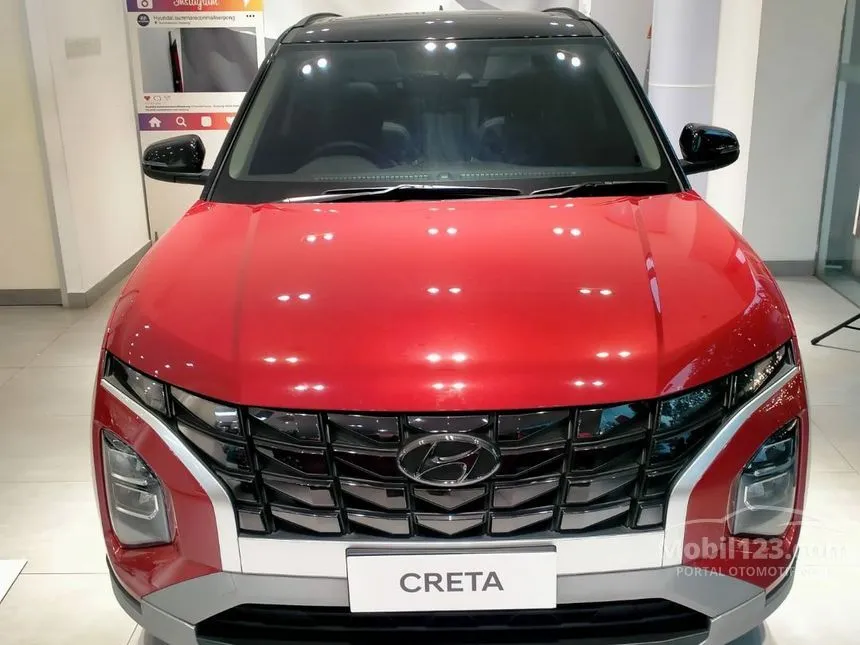 Jual Mobil Hyundai Creta 2024 Prime 1.5 di DKI Jakarta Automatic Wagon Merah Rp 406.800.000