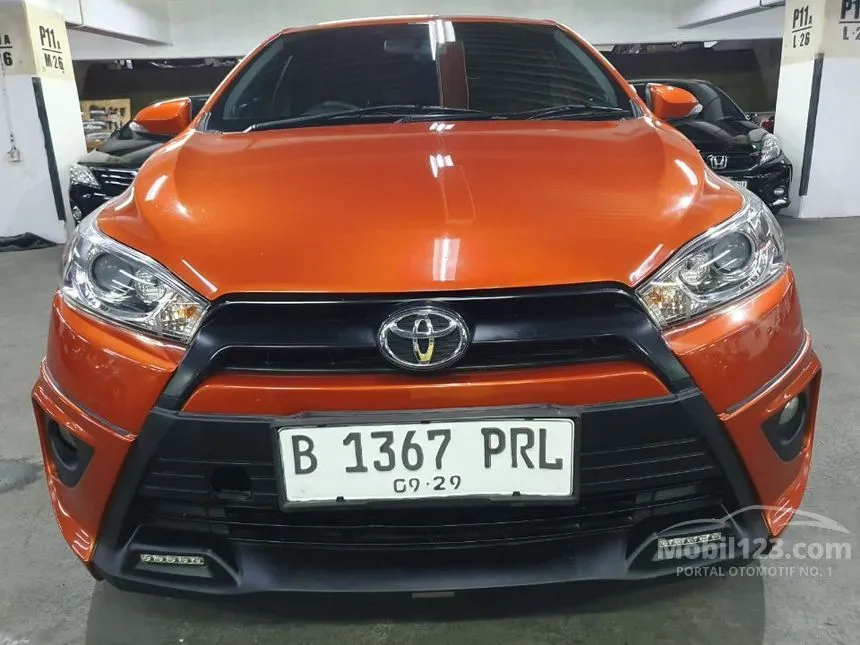 Jual Mobil Toyota Yaris 2014 TRD Sportivo 1.5 di DKI Jakarta Automatic Hatchback Orange Rp 148.000.000