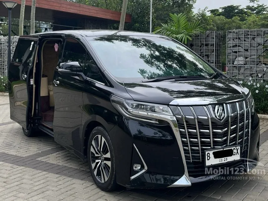 Jual Mobil Toyota Alphard 2019 X 2.5 di Banten Automatic MPV Hitam Rp 786.000.000