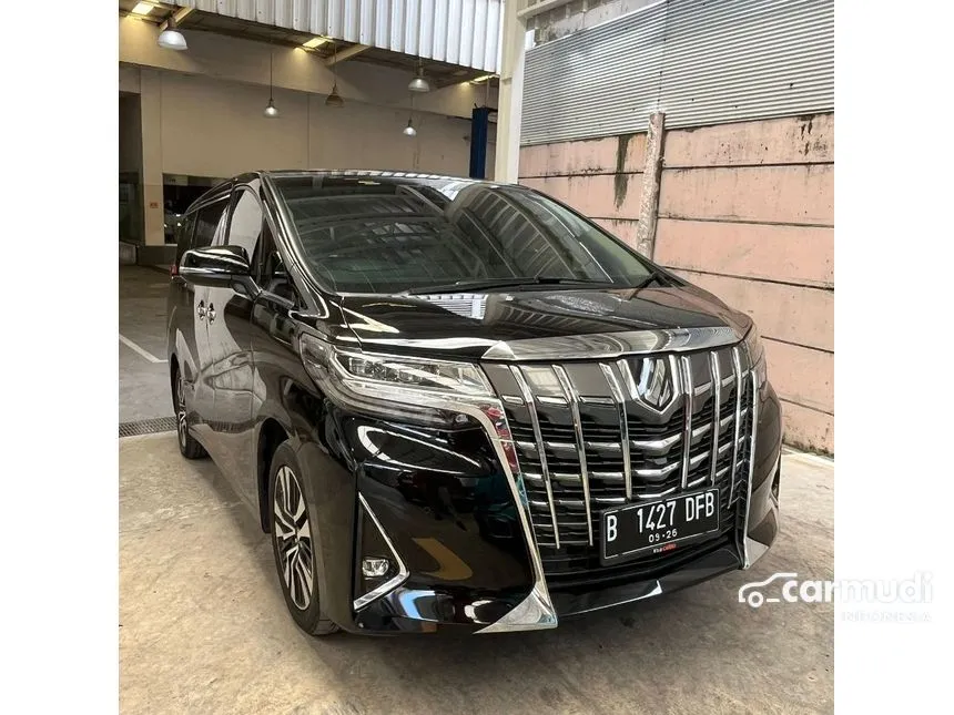 Jual Mobil Toyota Alphard 2021 G 2.5 di Banten Automatic MPV Hitam Rp 915.000.000