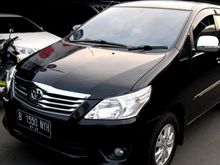 2013 Toyota Kijang Innova 2.0 G MPV Manual Hitam Siap Pakai