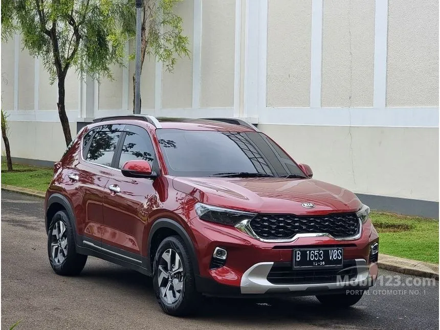 Jual Mobil KIA Sonet 2021 Premiere 1.5 di DKI Jakarta Automatic Wagon Marun Rp 218.000.000