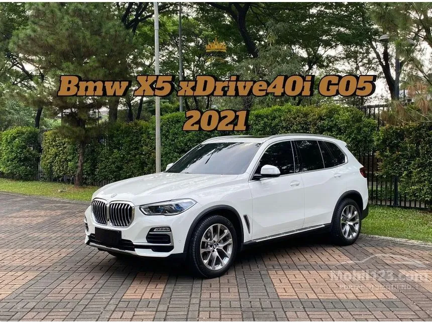 Jual Mobil BMW X5 2021 xDrive40i xLine 3.0 di Banten Automatic SUV Putih Rp 1.175.000.000