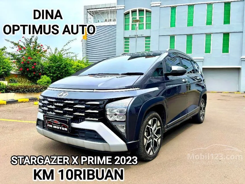 Jual Mobil Hyundai Stargazer X 2023 Prime 1.5 di DKI Jakarta Automatic MPV Abu