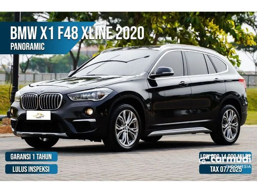 Jual Mobil BMW X1 2020 sDrive18i xLine 1.5 di DKI Jakarta Automatic SUV Hitam Rp 389.000.000