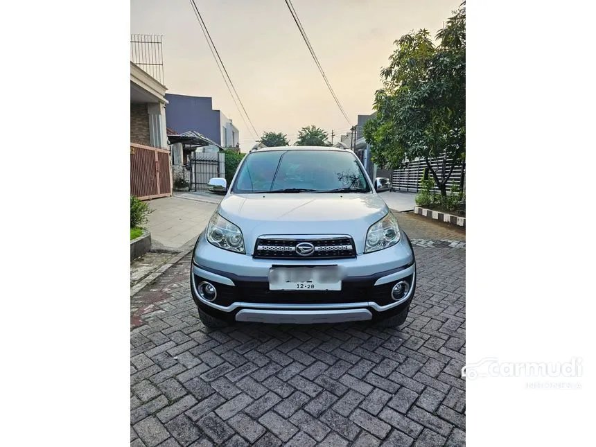Jual Mobil Daihatsu Terios 2013 TX 1.5 di Jawa Timur Automatic SUV Silver Rp 125.000.000