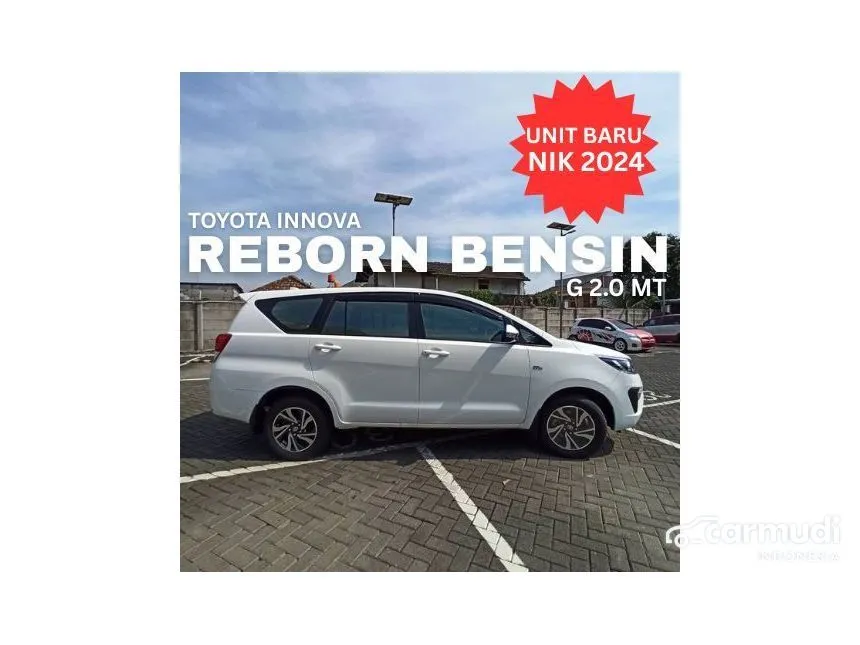 Jual Mobil Toyota Kijang Innova 2024 G 2.0 di Banten Manual MPV Putih Rp 360.000.000