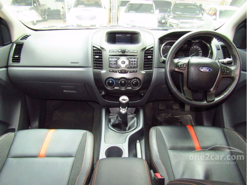 Ford Ranger 2013 OPEN CAB (ปี 12-15) WildTrak 2.2 เกียร์ธรรมดา สีส้ม ...