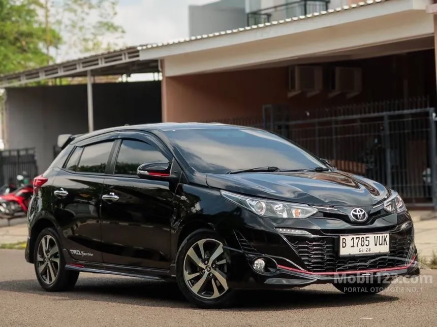 Jual Mobil Toyota Yaris 2018 TRD Sportivo 1.5 di Banten Automatic Hatchback Hitam Rp 180.000.000