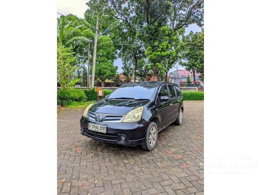 Jual Mobil Nissan Grand Livina 2012 SV 1.5 di DKI Jakarta Automatic MPV Hitam Rp 72.000.000