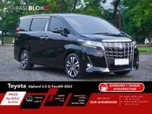 2022 Toyota Alphard 2.5 G MPV ATPM Black on Beige Odo 22 Rb HOT ITEMS #Garasi Bloko