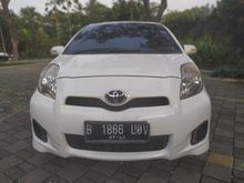 Yaris E AT 2012 putih, DP 10 juta
