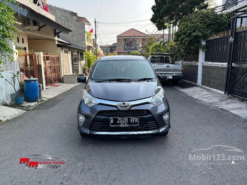 Jual Mobil Toyota Calya 2017 G 1.2 di Jawa Barat Automatic MPV Abu