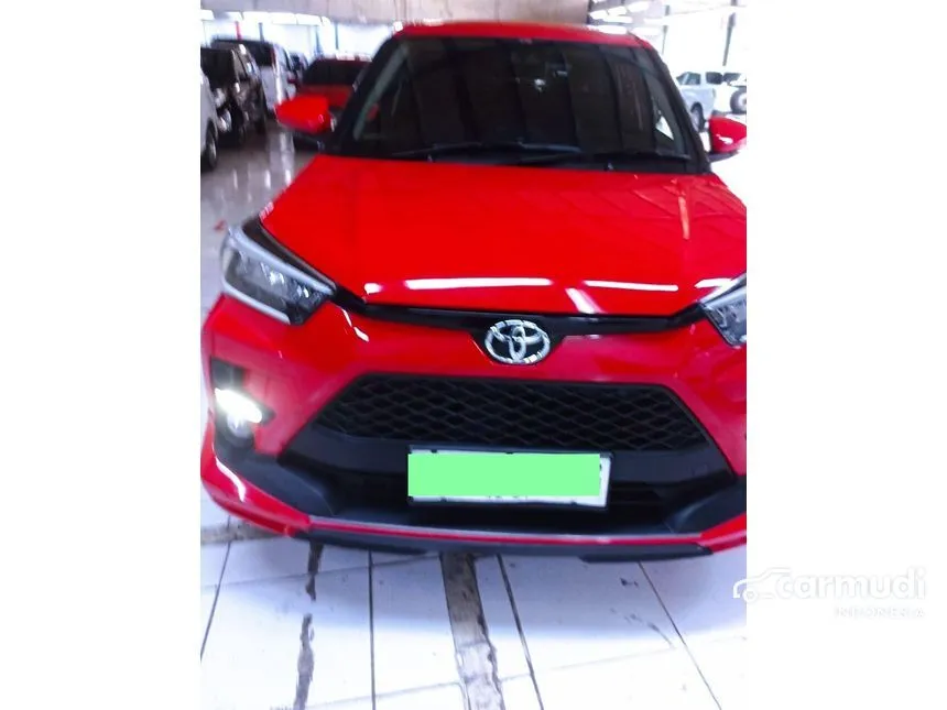 Jual Mobil Toyota Raize 2022 GR Sport TSS 1.0 di Banten Automatic Wagon Merah Rp 228.000.000
