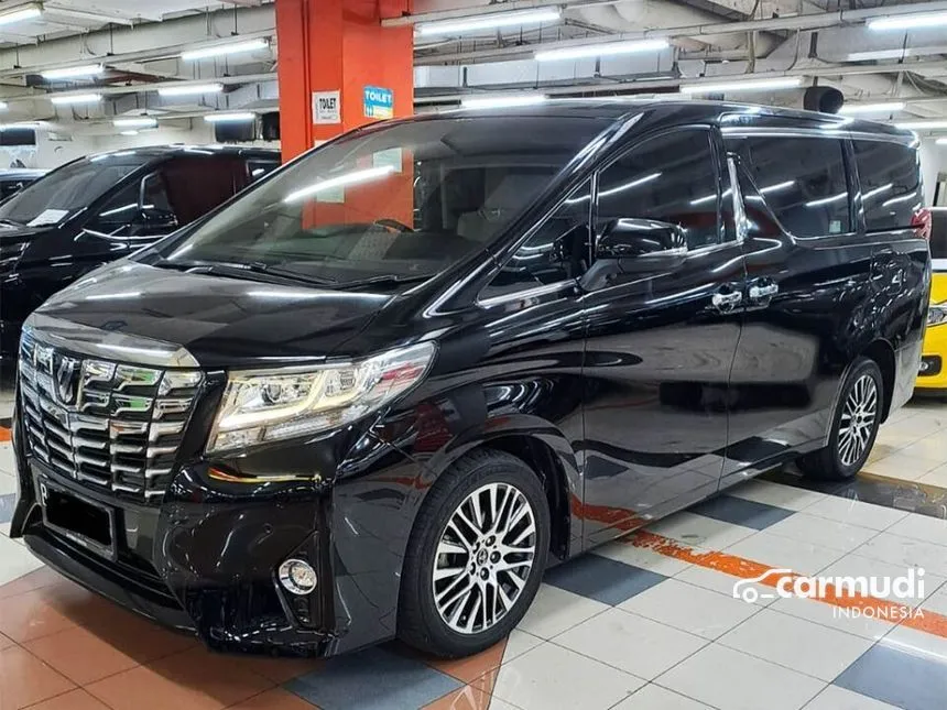 Jual Mobil Toyota Alphard 2017 G 2.5 di DKI Jakarta Automatic Van Wagon Hitam Rp 635.000.000
