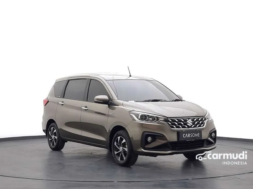 Jual Mobil Suzuki Ertiga 2022 Hybrid GX 1.5 di Banten Automatic MPV Abu