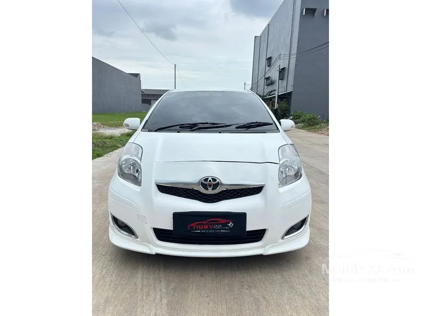 Jual Mobil Toyota Yaris 2011 S 1.5 di Banten Manual Hatchback Putih Rp 105.000.000