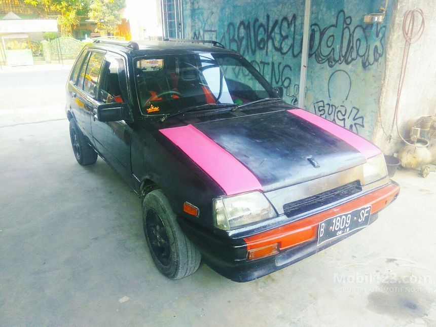 Jual Mobil Suzuki Forsa 1988 1.0 di Jawa Barat Manual Hatchback Hitam