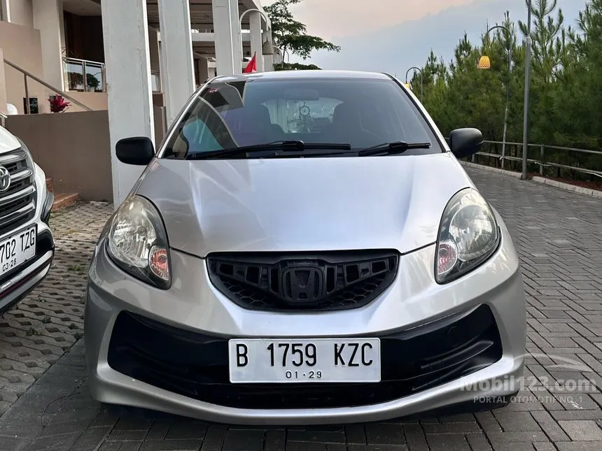 Jual Mobil Honda Brio 2013 Satya A 1.2 di Jawa Barat Manual Hatchback Silver Rp 95.000.000