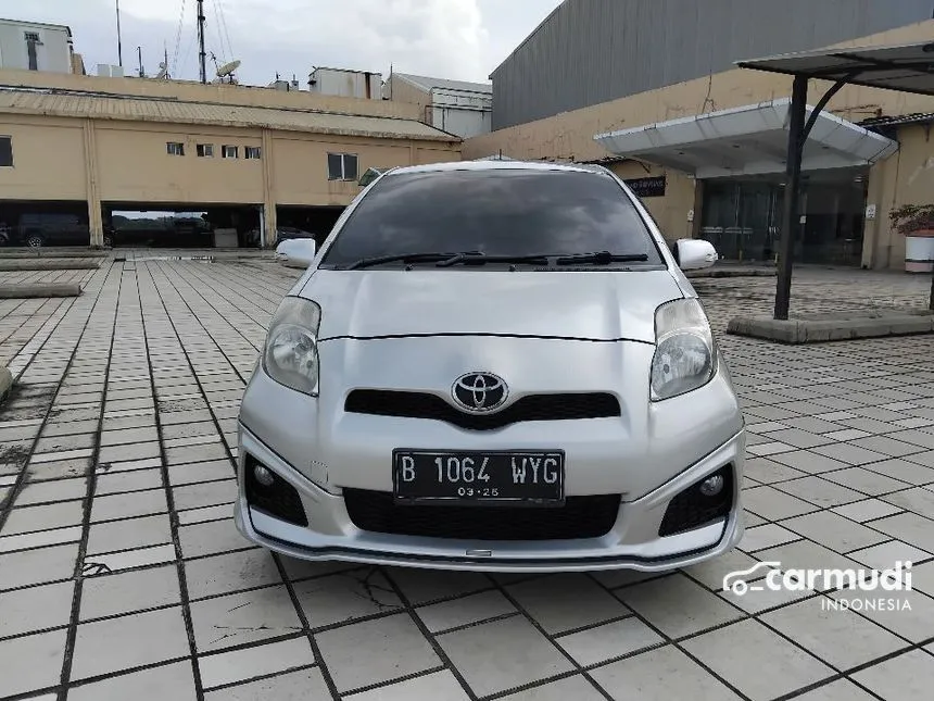 Jual Mobil Toyota Yaris 2013 TRD Sportivo 1.5 di DKI Jakarta Automatic Hatchback Silver Rp 125.000.000