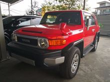 2012 TOYOTA FJ CRUISER 4.0L V6 DUAL VVTI - UNREG 12 $ STOCK CLEARANCE $ SALES $