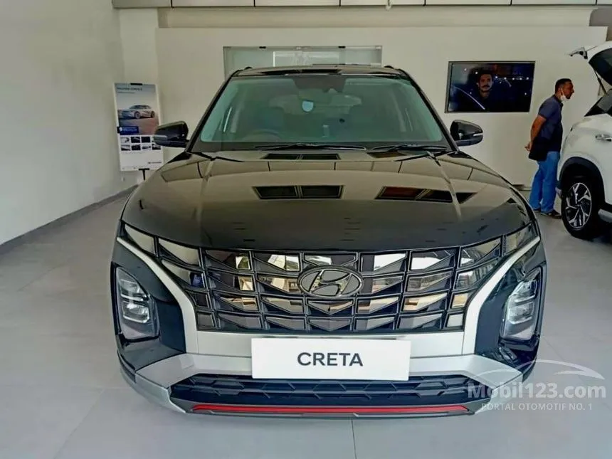 Jual Mobil Hyundai Creta 2023 Prime 1.5 di Banten Automatic Wagon Hitam Rp 333.500.000