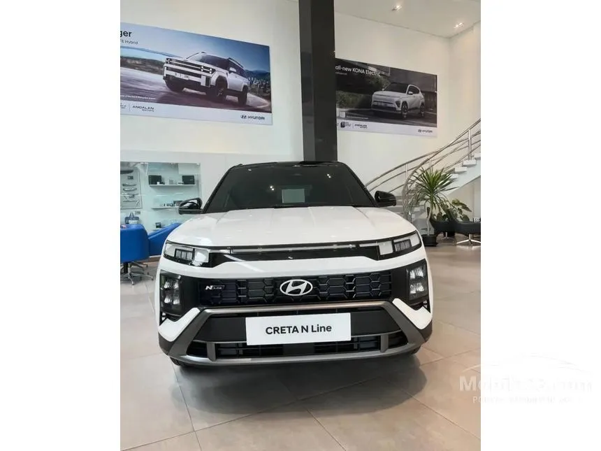 Jual Mobil Hyundai Creta 2025 N Line 1.5 di Banten Automatic SUV Putih Rp 435.000.000