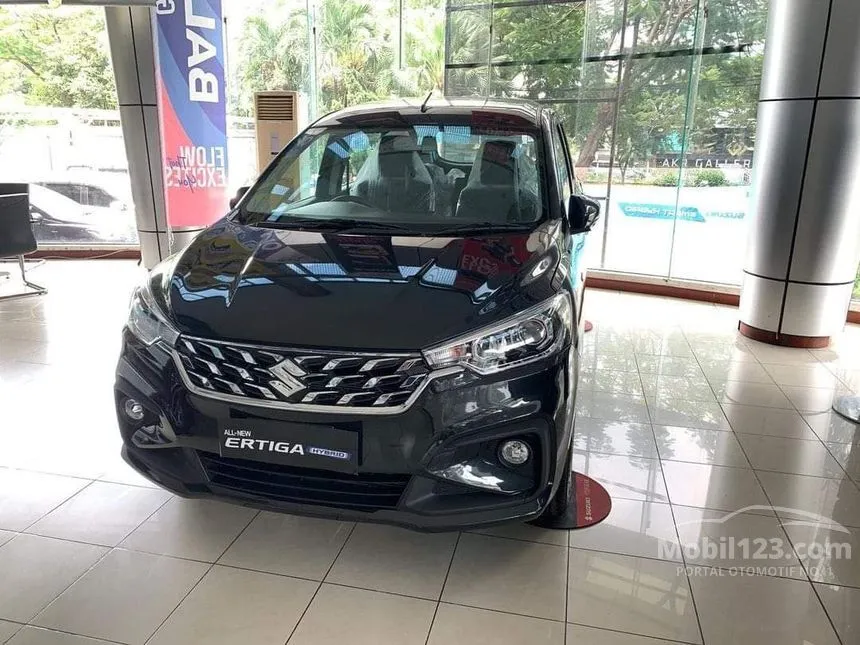 Jual Mobil Suzuki Ertiga 2024 GX Hybrid 1.5 di DKI Jakarta Automatic MPV Hitam Rp 276.300.000