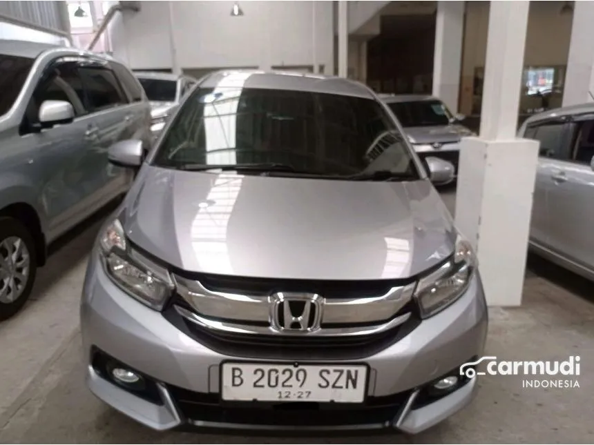 Jual Mobil Honda Mobilio 2017 E 1.5 di Jawa Barat Automatic MPV Silver Rp 146.900.000