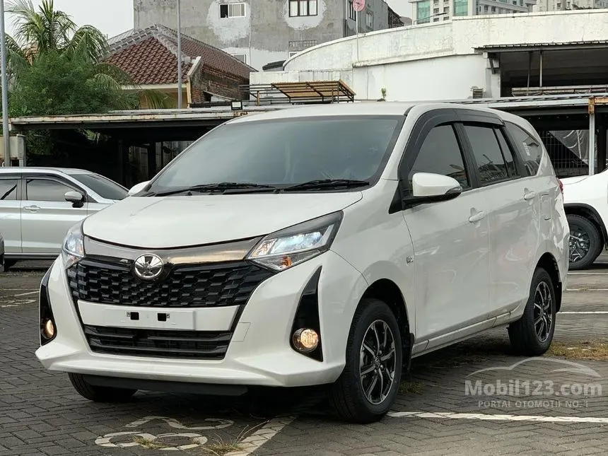 Jual Mobil Toyota Calya 2024 G 1.2 di Jawa Timur Manual MPV Putih Rp 155.200.000