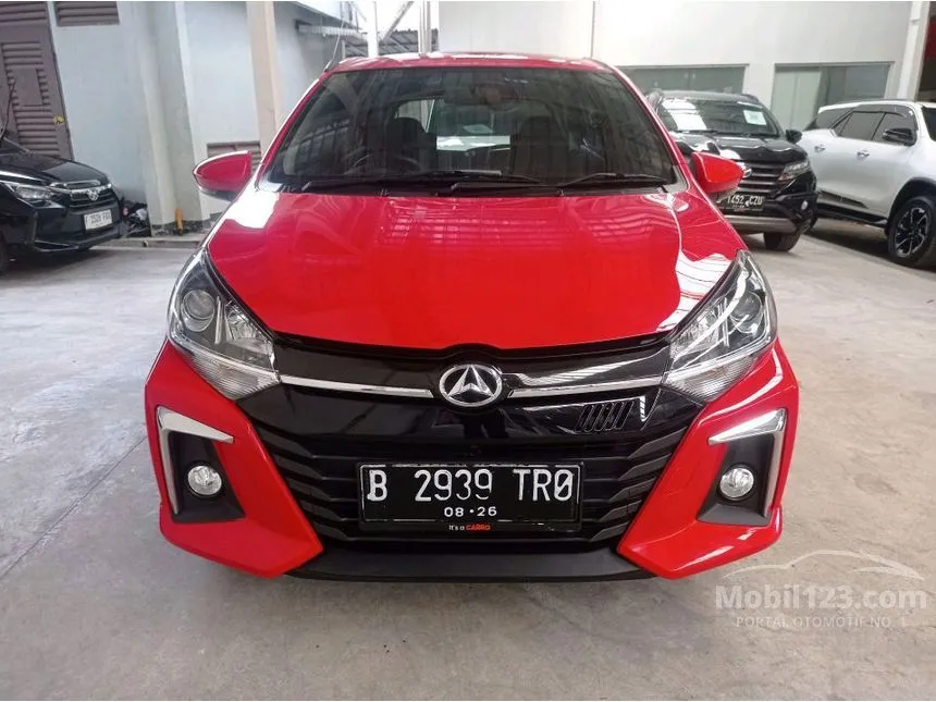 Jual Mobil Daihatsu Ayla 2021 R 1.2 di Jawa Barat Manual Hatchback Merah Rp 118.000.000