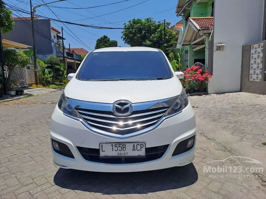 Jual Mobil Mazda Biante 2015 2.0 SKYACTIV A/T 2.0 di Jawa Timur Automatic MPV Putih Rp 165.000.000