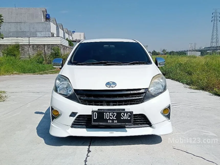 Jual Mobil Toyota Agya 2016 TRD Sportivo 1.0 di Jawa Barat Manual Hatchback Putih Rp 80.000.000