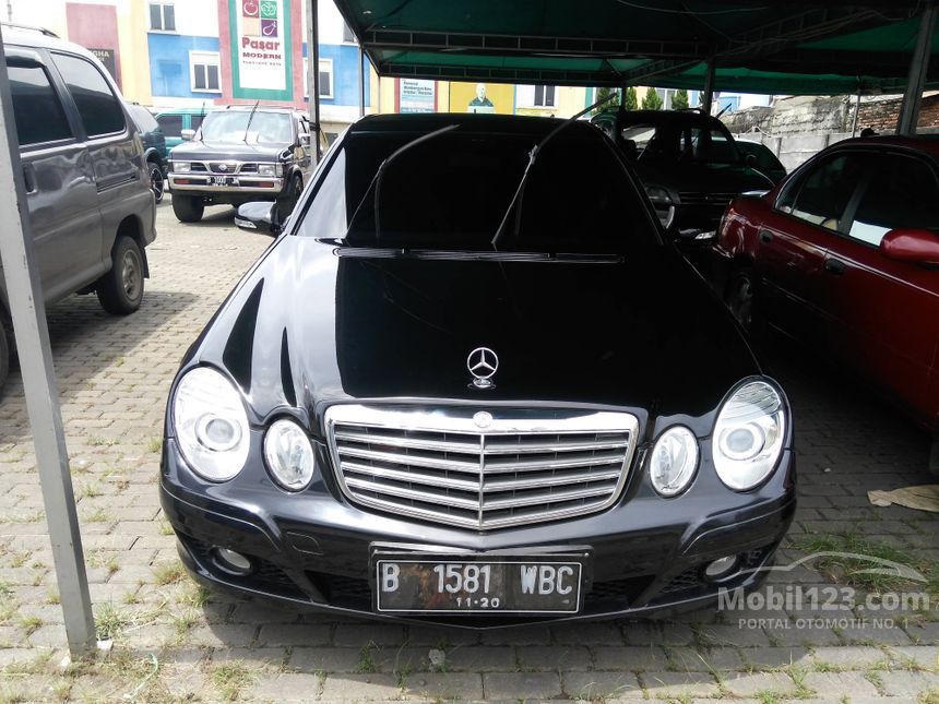 Jual Mobil Mercedes-Benz E200K 2009 W211 1.8 di Banten Jual Mobil Mercedes-Benz E200K 2009 W211 1.8 di Banten