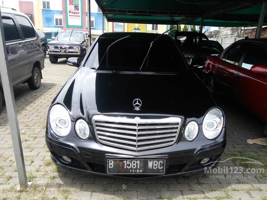 Jual Mobil Mercedes-Benz E200K 2009 W211 1.8 di Banten 